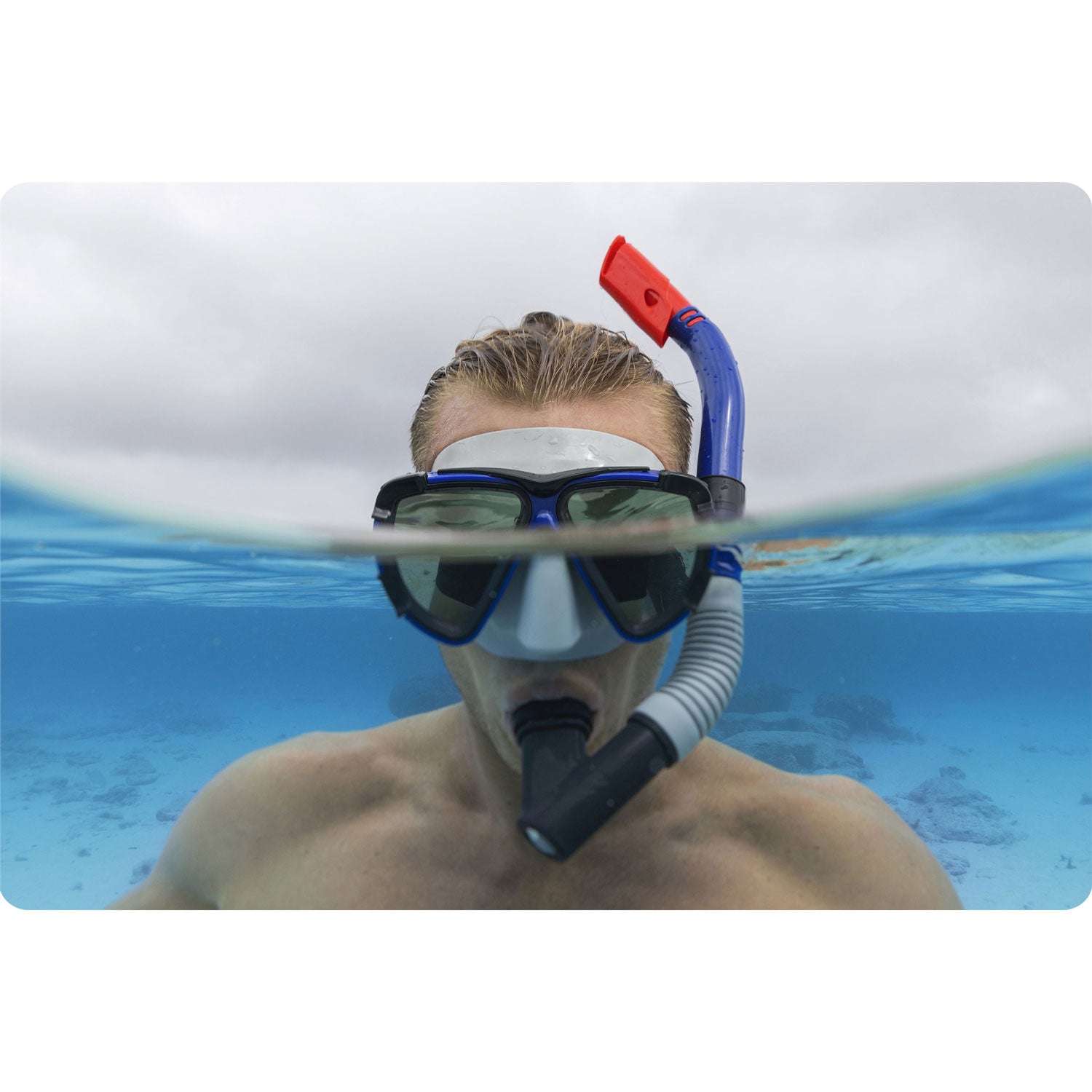 Bestway 24053 mėlynasis nardymo komplektas