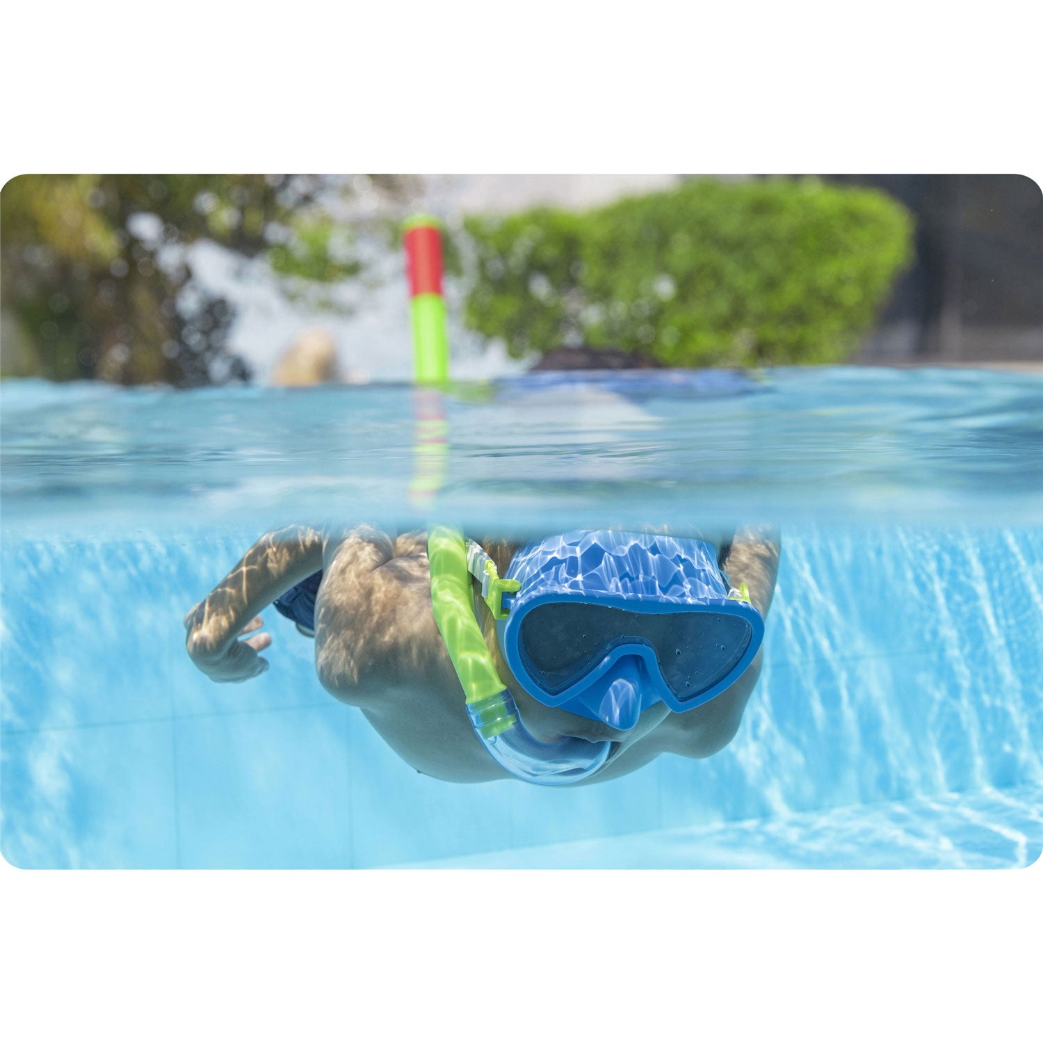 Bestway 24036 m. mėlynasis nardymo komplektas