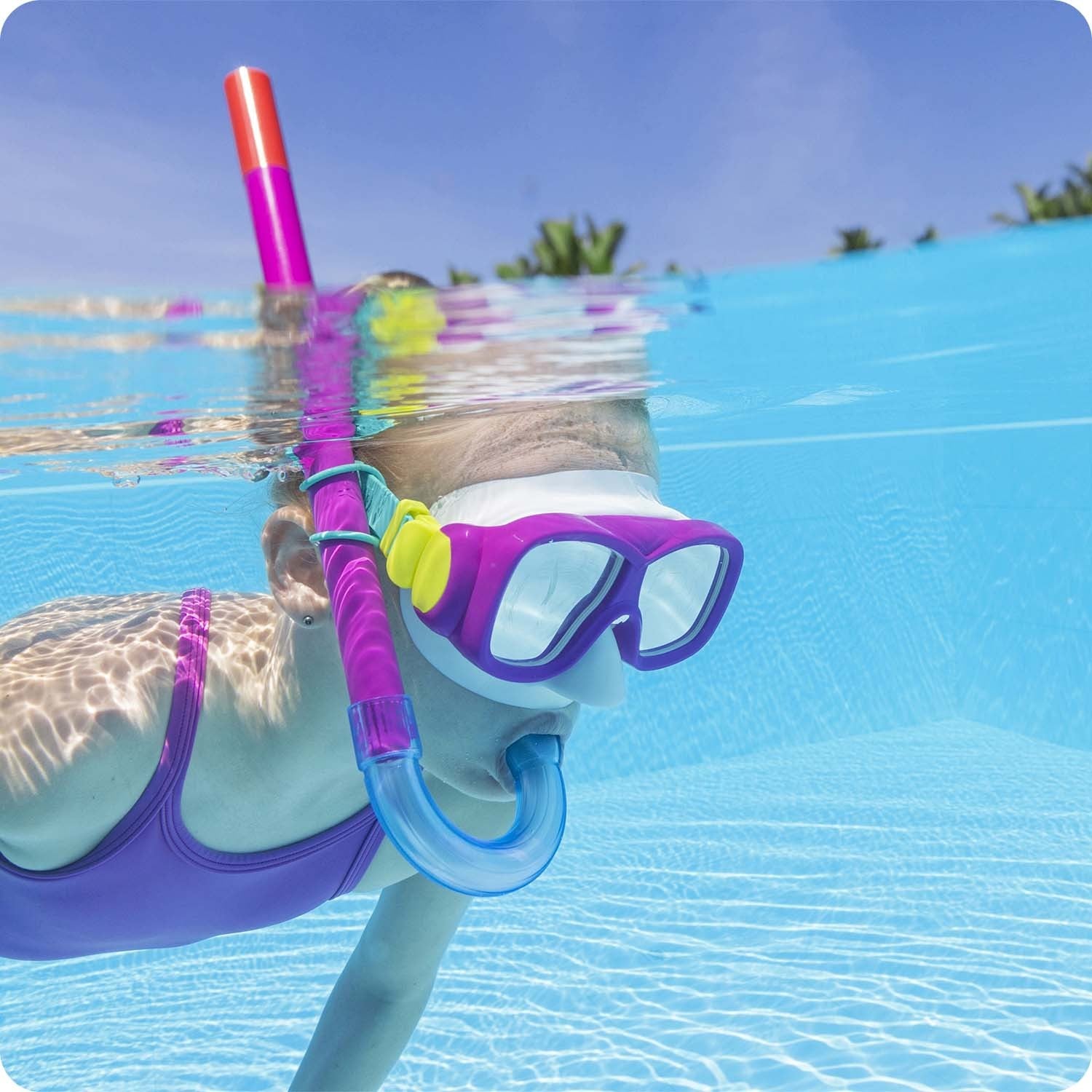 Rožinis Bestway 24035 nardymo komplektas