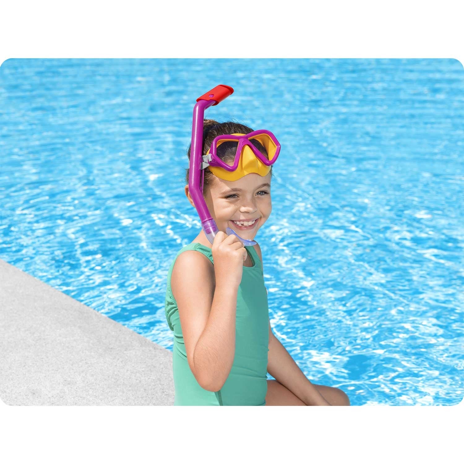 Bestway 24023 rožinis nardymo komplektas