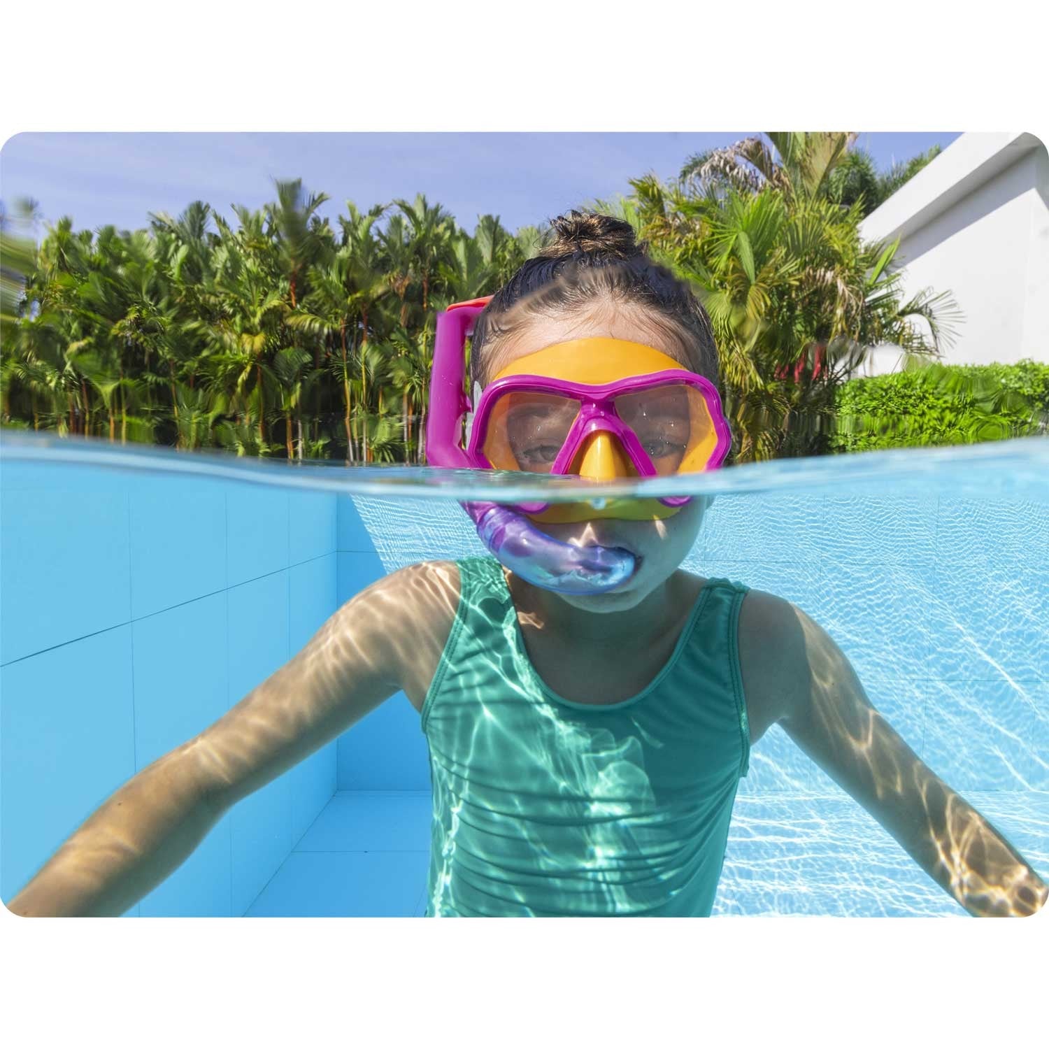 Bestway 24023 rožinis nardymo komplektas