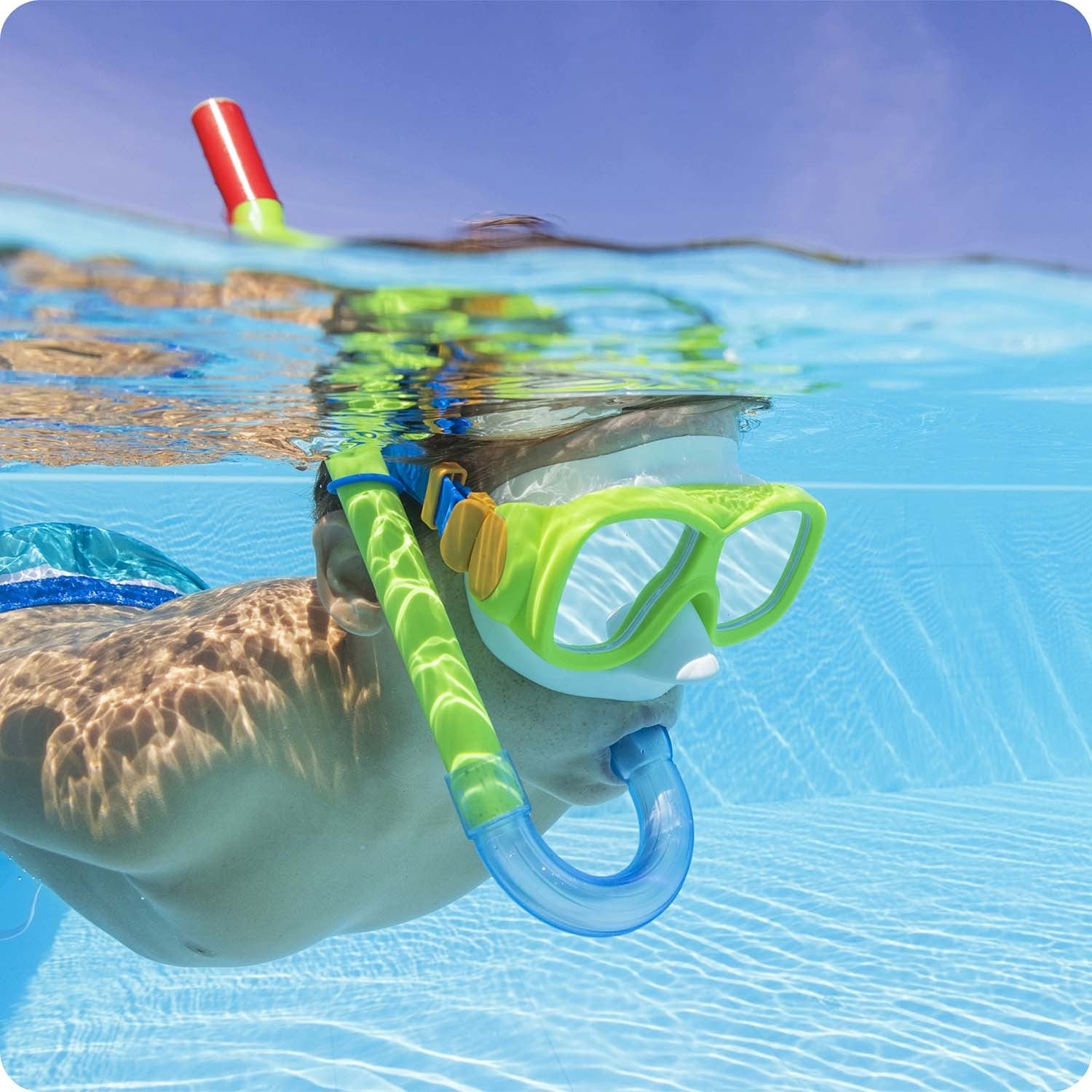 Žaliasis Bestway 24035 nardymo komplektas