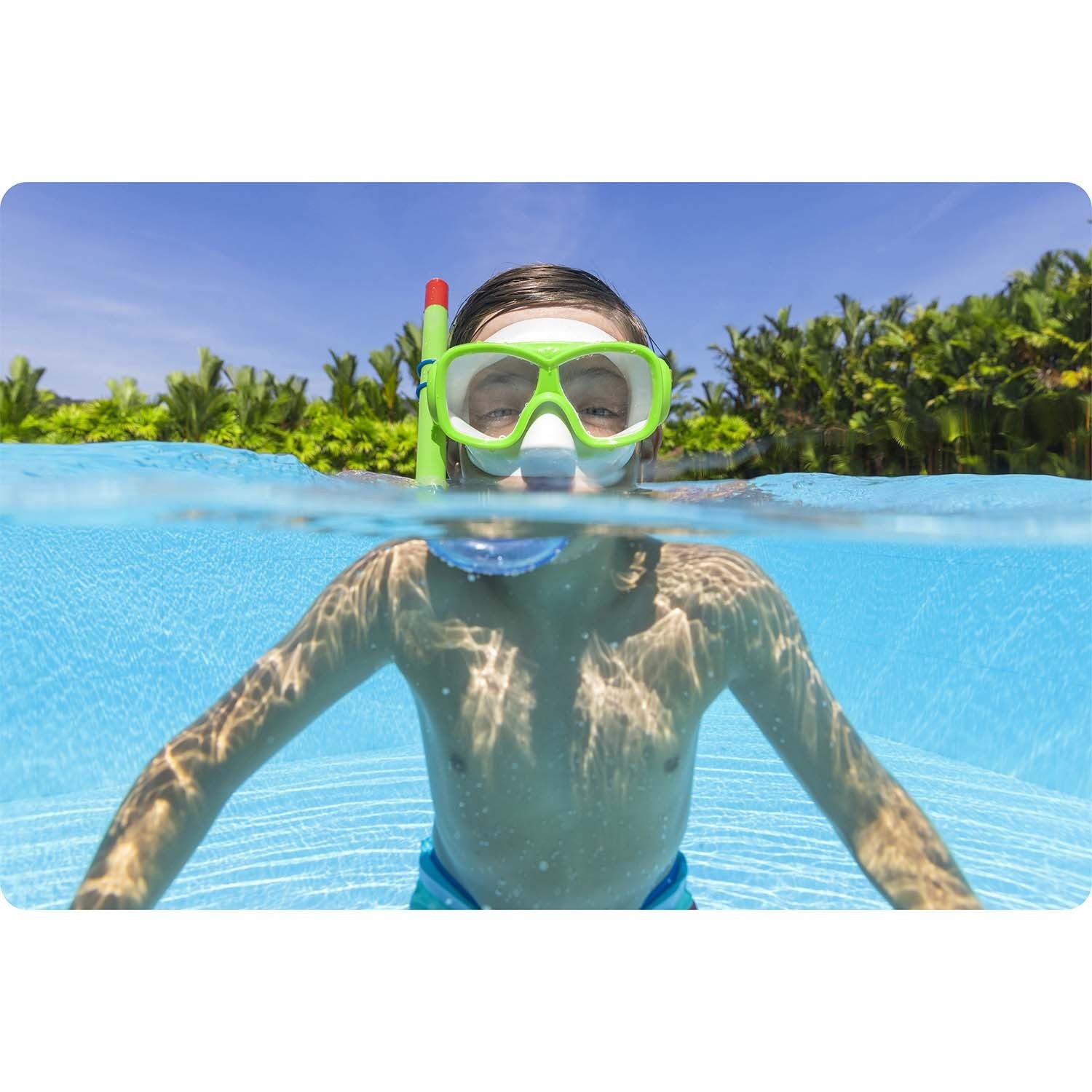 Žaliasis Bestway 24035 nardymo komplektas