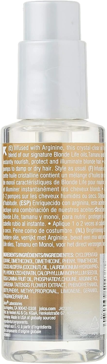 Joico Blonde Life Brightening plaukų aliejus 100 ml