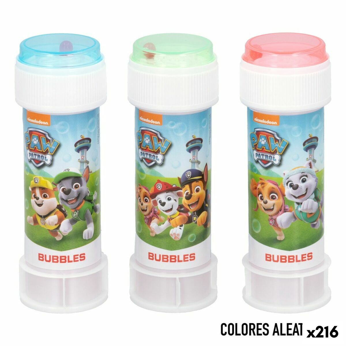 Burbulų pūtiklis The Paw Patrol 60 ml 3,8 x 11,5 x 3,8 cm (216 vnt.)