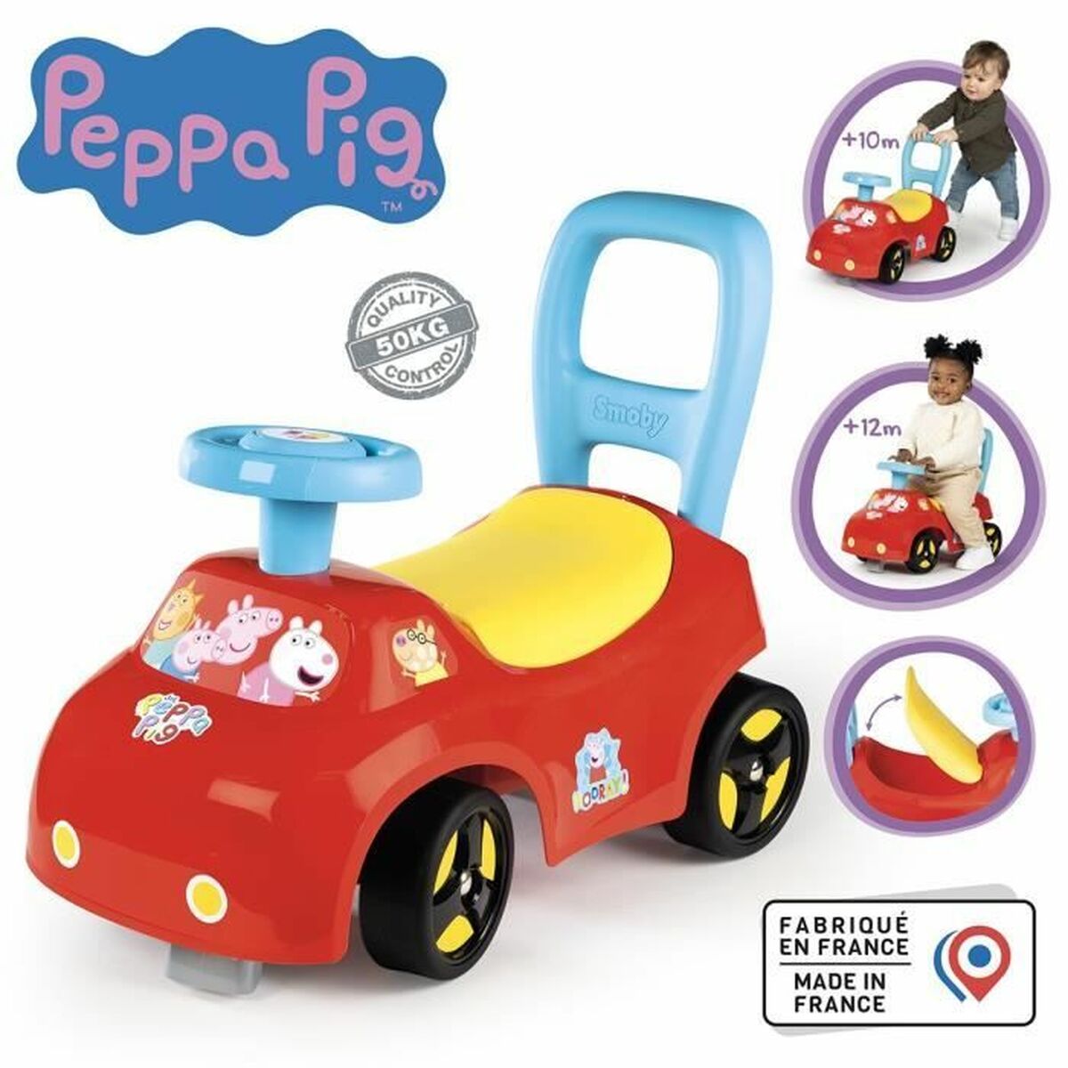 Triratis Smoby Peppa Pig 2 in 1