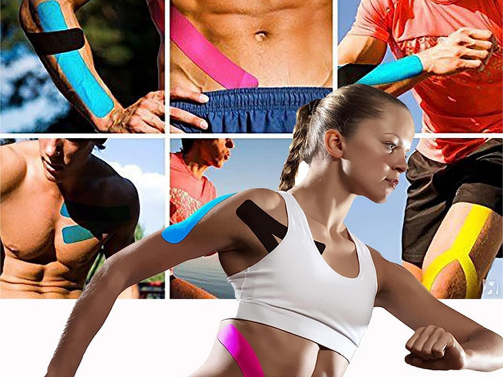Kineziologinė juosta tejpy tejp plasters kinesiotaping sports pro 5m