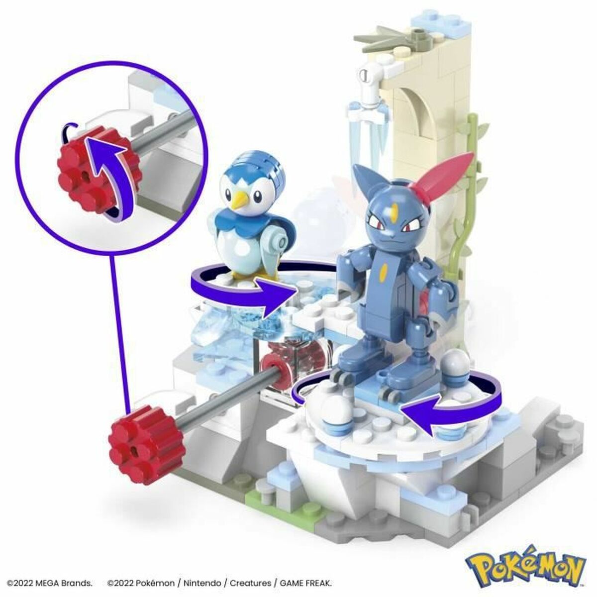 Veiklos rodikliai Mega Construx Pokémon 183 Dalys Playset