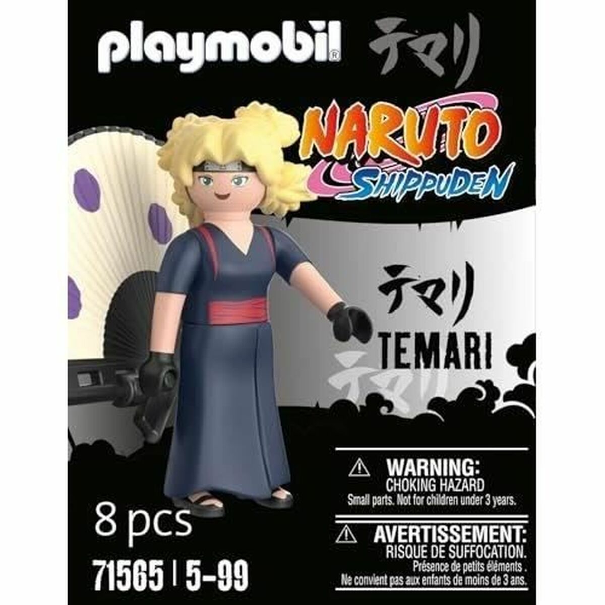 Statulėlė Playmobil Naruto 71565 8 Dalys