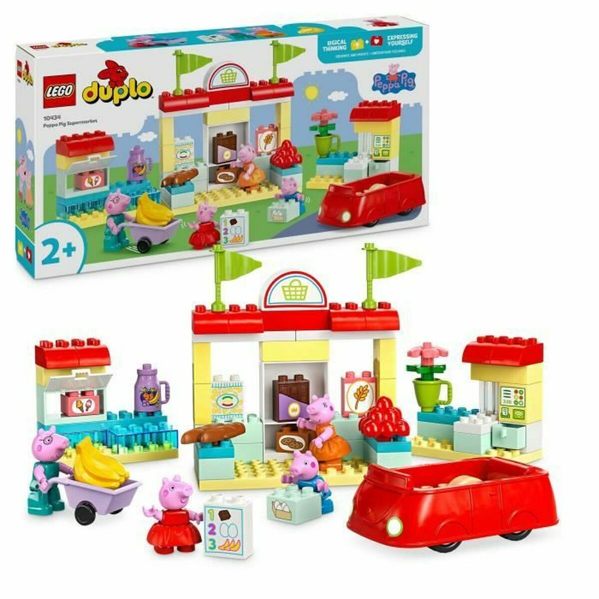 Statybos rinkinys Lego Peppa Pig's Supermarket Spalvotas