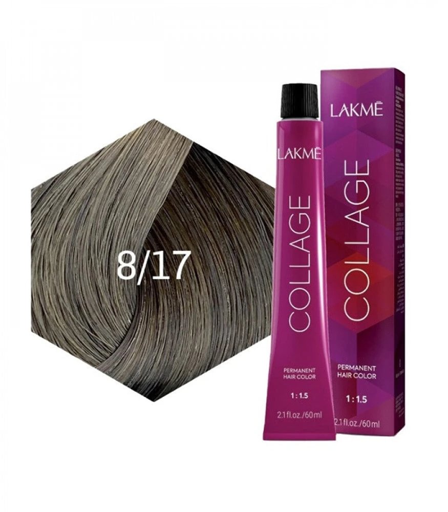 Lakme Collage 8/17 ilgalaikiai plaukų dažai 60 ml