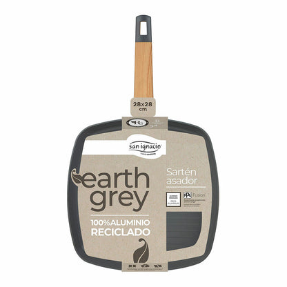 Keptuvė San Ignacio Earth Grey SG-6754 Pilka Aliuminis 28 x 28 cm