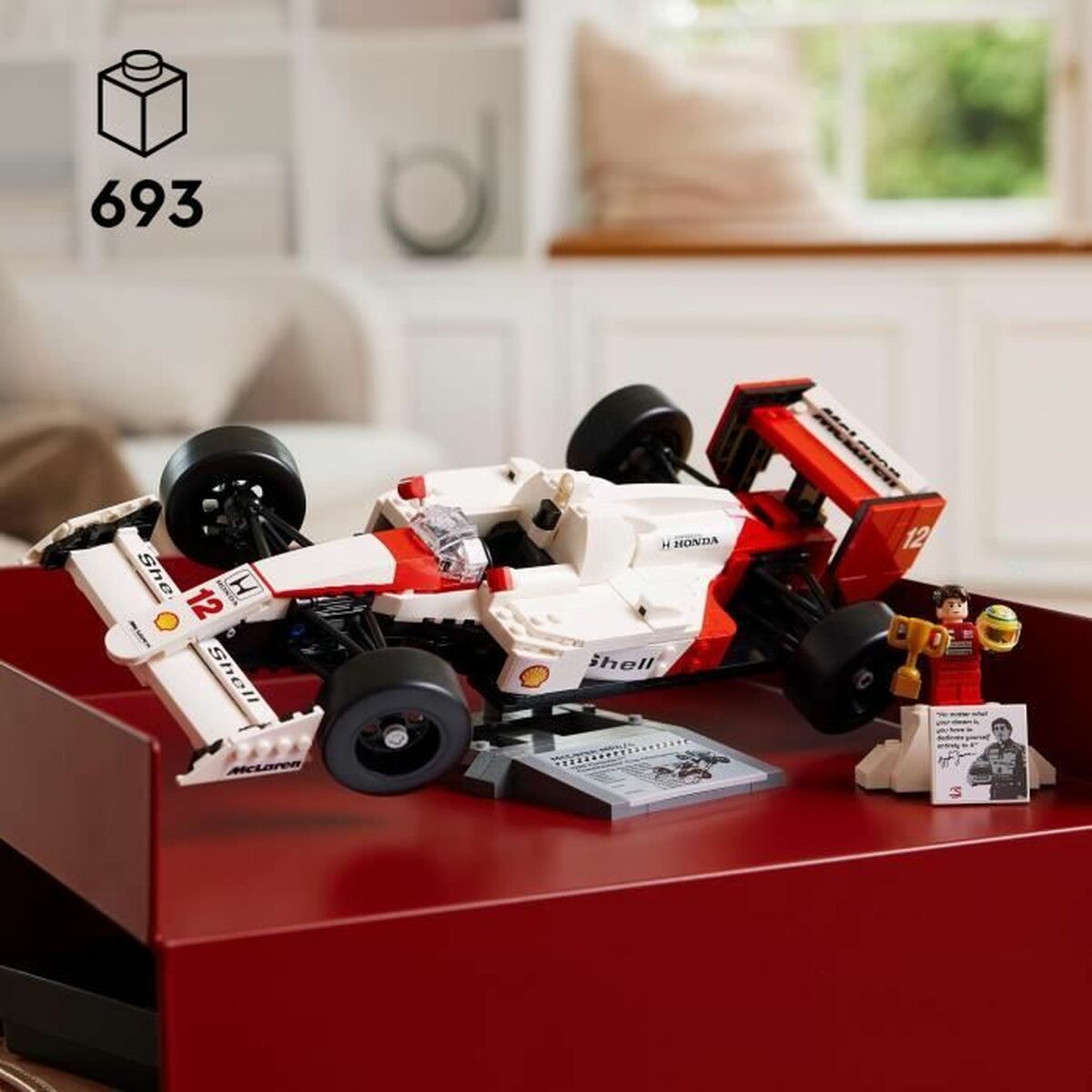 Statybos rinkinys Lego 10330 Mclaren MP4/4 & Ayrton Senna