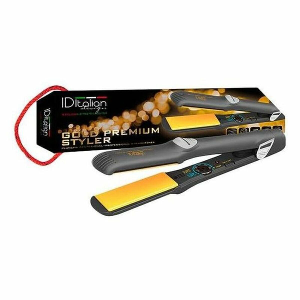 Plaukų tiesintuvas Gold Premiun Styler Id Italian Gold Premiun Styler (1 vnt.)