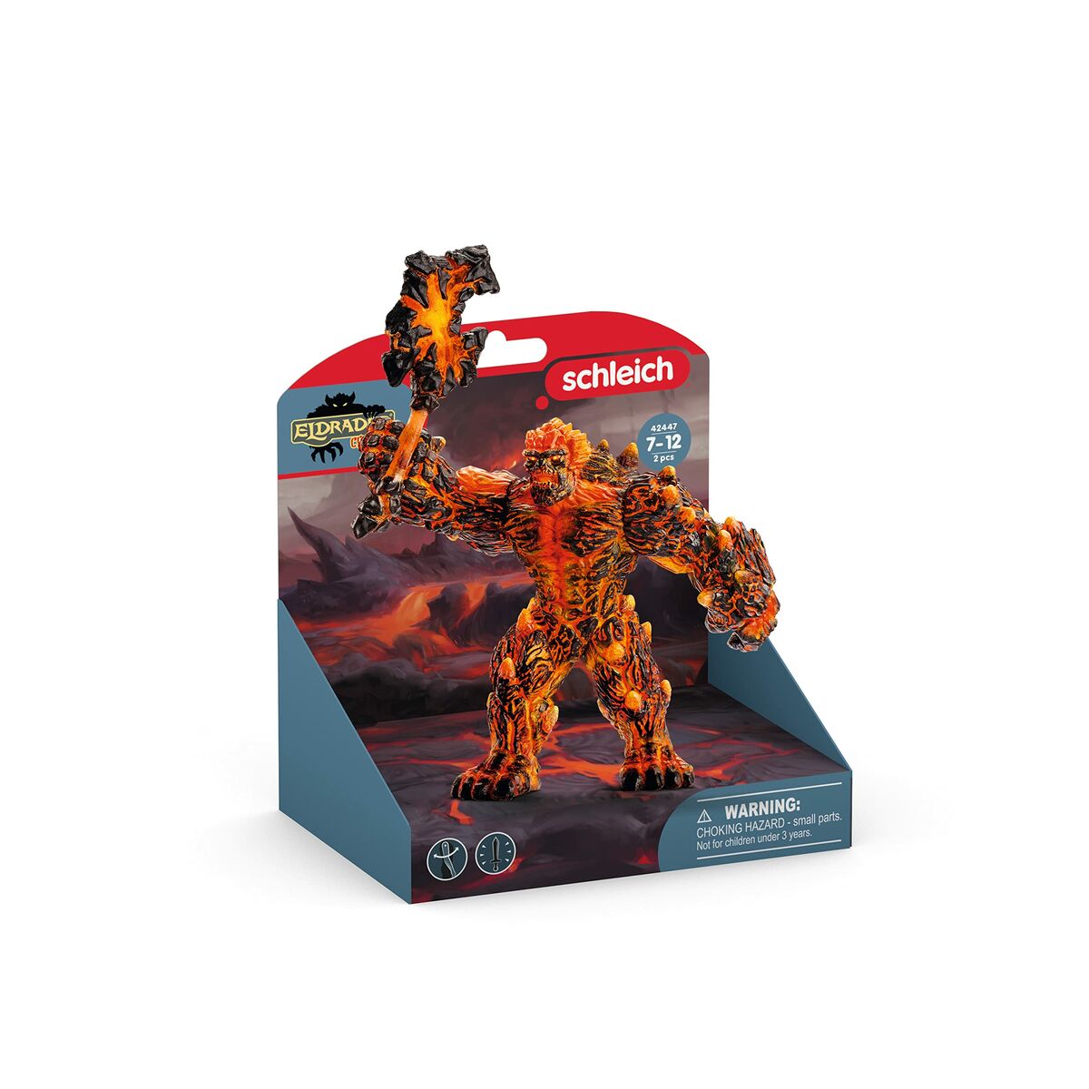 Figūra Schleich Eldrador Range - Lava Golem with Weapon 42447