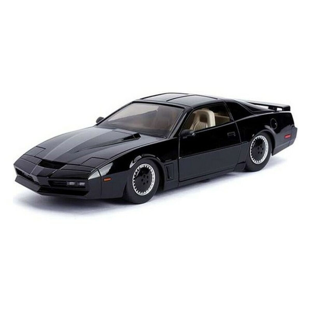 Automobilis Hollywood Rides Simba Kitt Knight Rider 1:24 Juoda