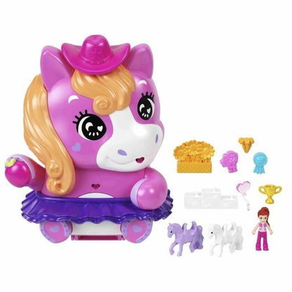 Playset Polly Pocket PONY RODEO BOX