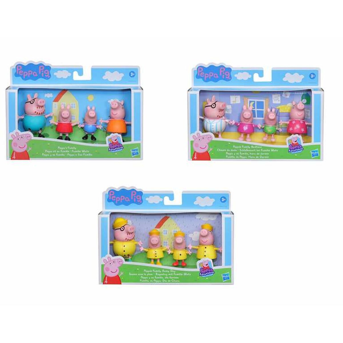 Figūrų rinkinys Peppa Pig F2190 4 Dalys