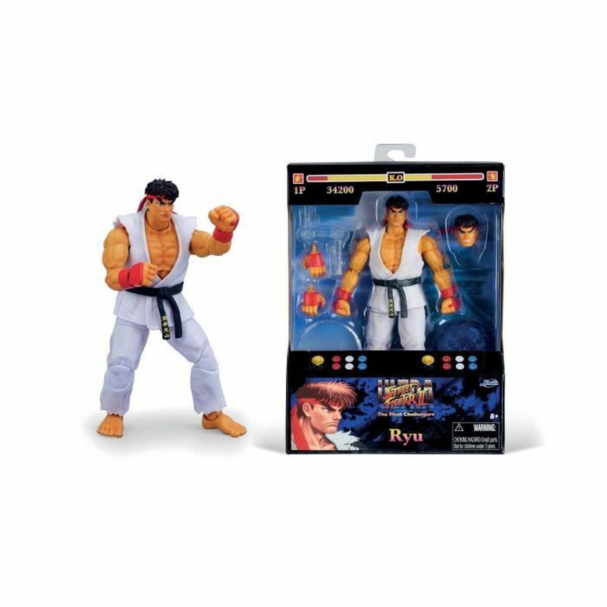 Sujungiama dalis Jada Street Fighters - RYU 15 cm