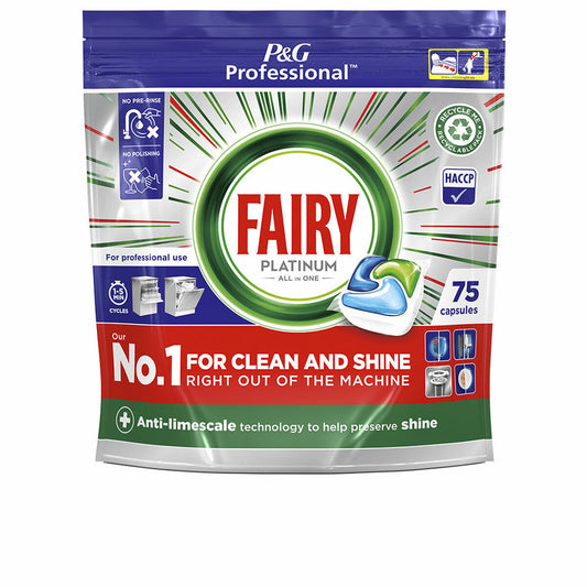 Indaplovės tabletės Fairy Platinum (75 vnt.)