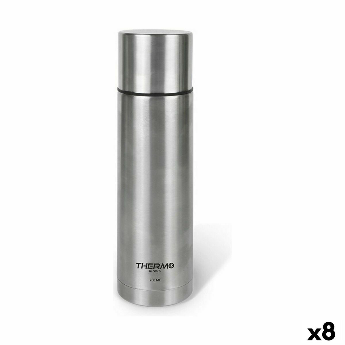 Kelioninė termoso kolba ThermoSport Nerūdijantis plienas 750 ml (8 vnt.)