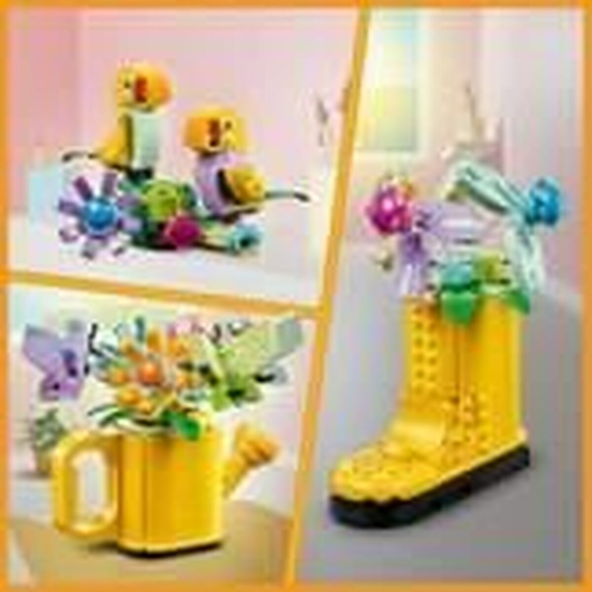 Statybos rinkinys Lego 31149 Creator 3in1 Flowers in the Watering Can Spalvotas