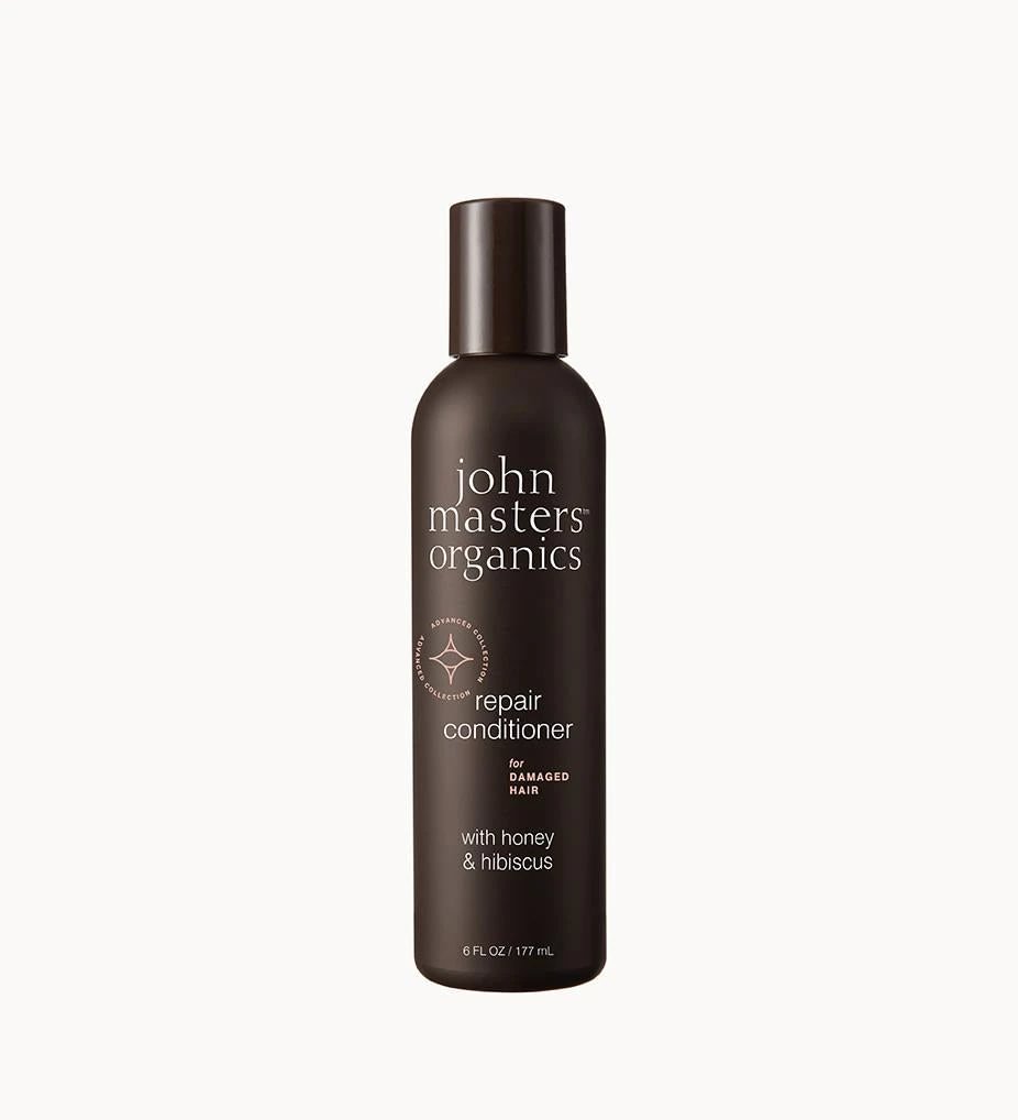 John Masters Organics Honey & Hibiscus plaukų kondicionierius 177 ml