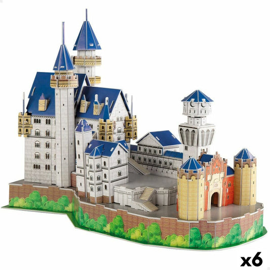 3D Puzlė Colorbaby New Swan Castle 95 Dalys 43,5 x 33 x 18,5 cm (6 vnt.)