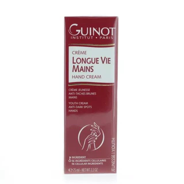 Guinot Longue Vie rankų kremas 75 ml