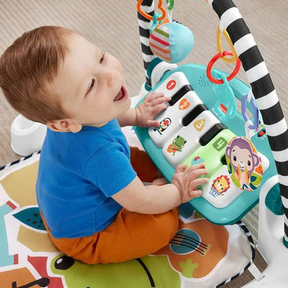 Žaidimų kilimėlis Fisher Price Kick and Play Čiulptukas Fortepijonas ES