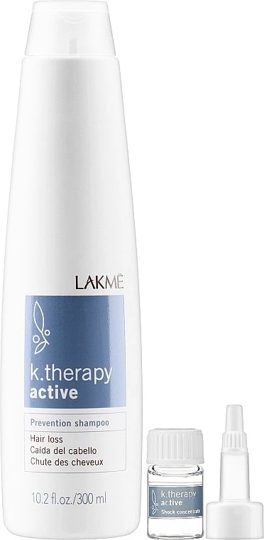 Lakme Active Pack K.Therapy Kit priežiūros rinkinys 300 ml + 8x6 ml