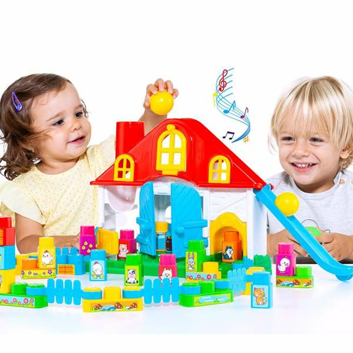 Playset Moltó Garsas Ūkis 38 Dalys