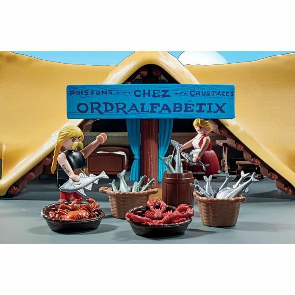 Playset Playmobil Astérix: Ordralfabetix Hut 71266 73 Dalys