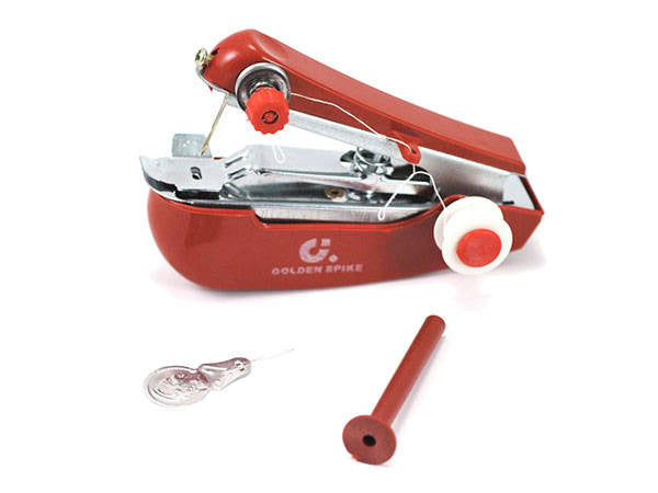 Mini rankinė siuvimo mašina siuvimo adata rankinis siūlas