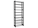 Metalinis batų stovas 30 porų spintelių batų stovas