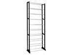 Metalinis batų stovas 30 porų spintelių batų stovas