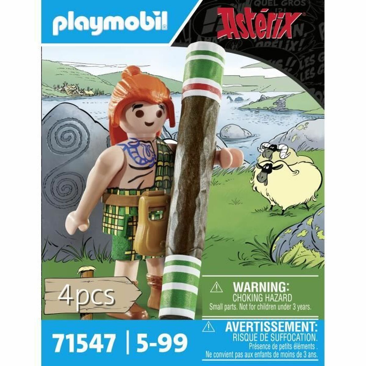 Statulėlė Playmobil Asterix 71547 4 Dalys