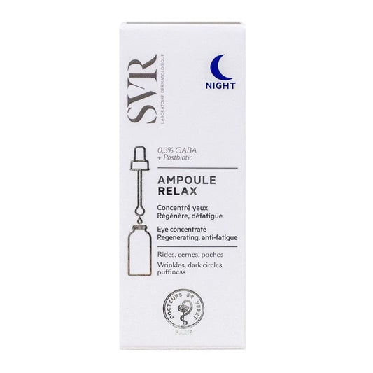 SVR Ampoule Relax Night Eyes Contour akių serumas 15 ml