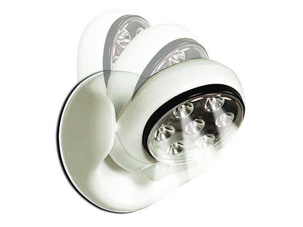 Lempa 7 led belaidis su judesio jutikliu 360