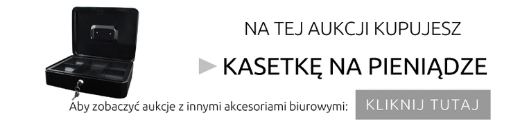 Didelė juoda pinigų dėžutė