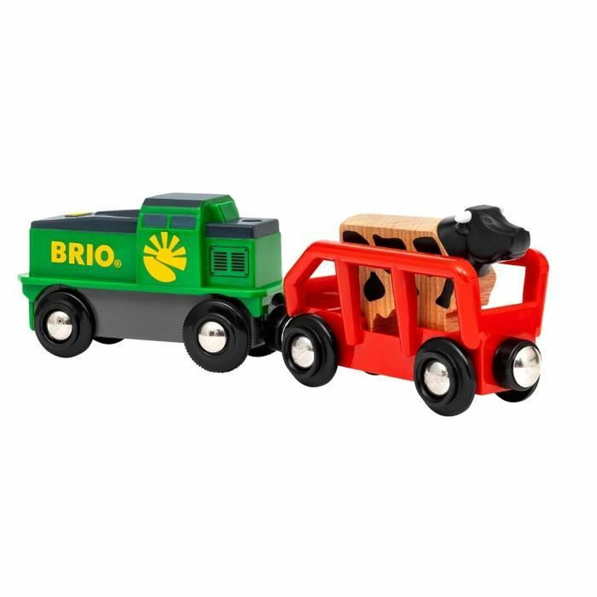 Traukinys Brio Farm battery train