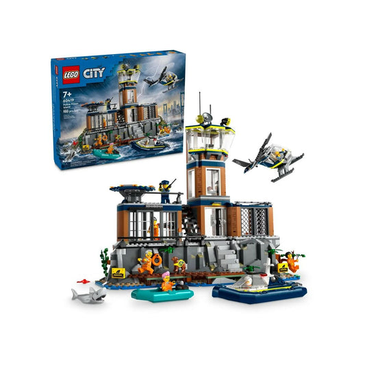 Statybos rinkinys Lego 60419 Police Station Island Spalvotas 980 Dalys