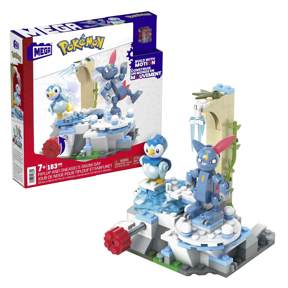 Veiklos rodikliai Mega Construx Pokémon 183 Dalys Playset