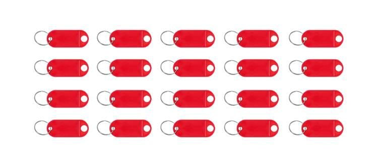 Raktų pakabuko/rakto ID rinkinys 100 vnt
