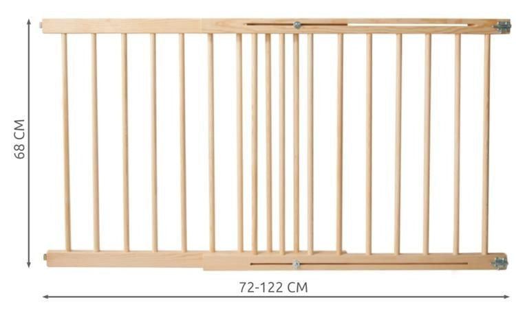Saugūs vartai durims 72-122 cm