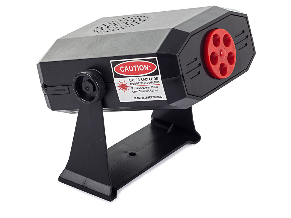 Lazerinis projektorius stroboskopas lazerinis diskotekos garsiakalbis