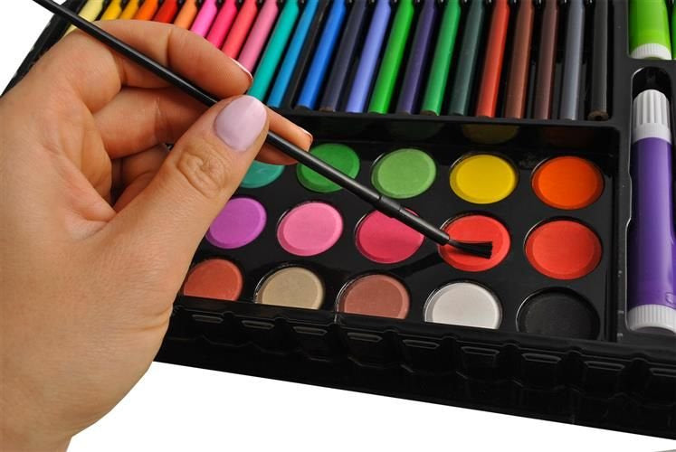 Tapybos rinkinys lagamine 288 vnt