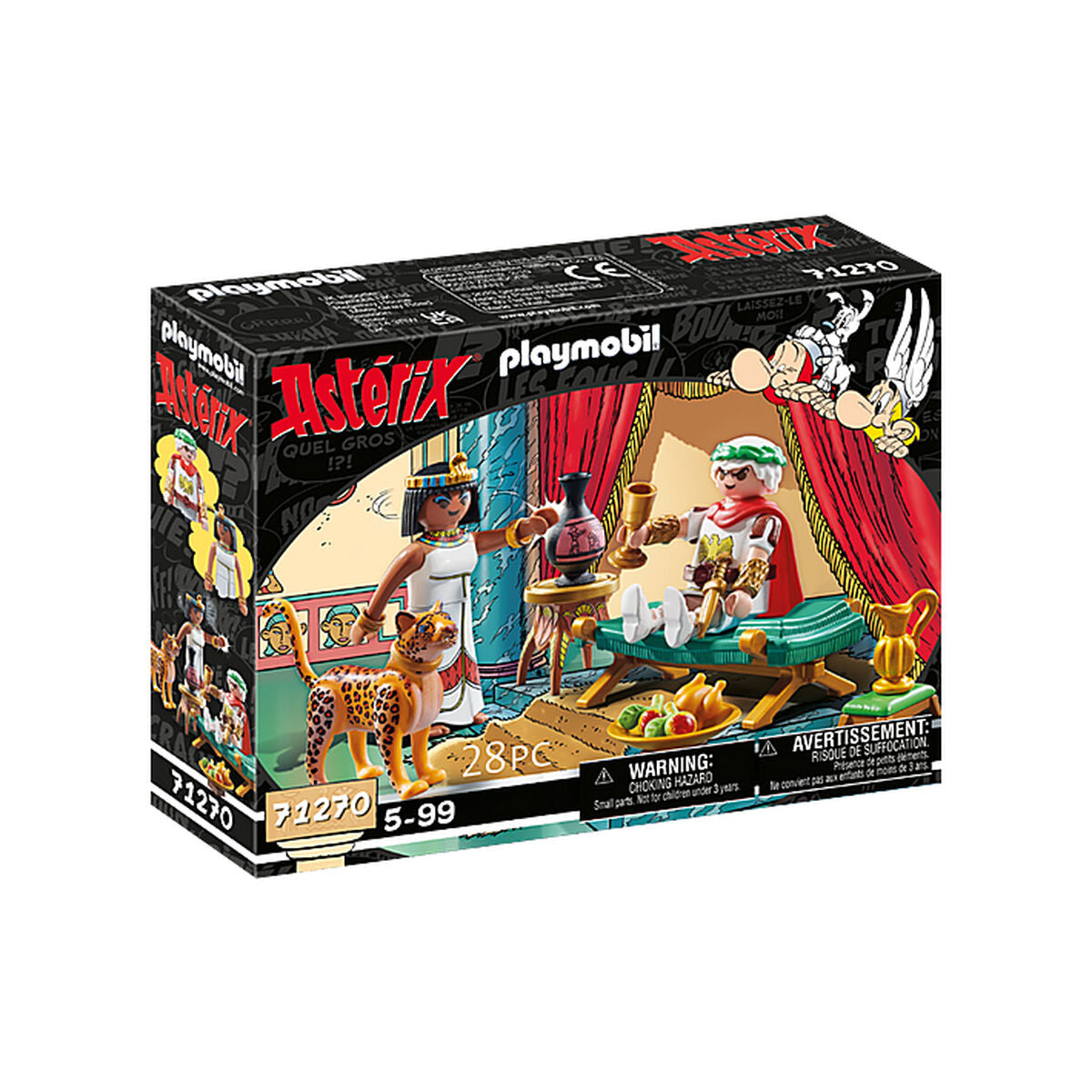 Playset Playmobil 71270 - Asterix: César and Cleopatra 28 Dalys