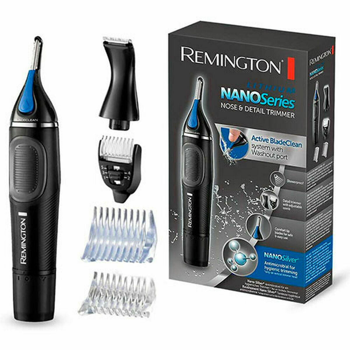 Nosies ir ausų plaukelių kirpimo prietaisas Remington 43211570100