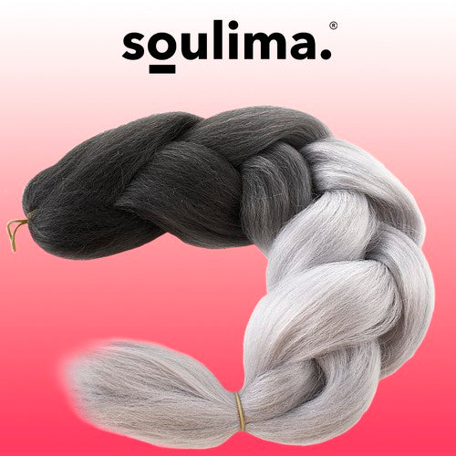 Sintetinės plaukų ombre pynės sz/sz W10345